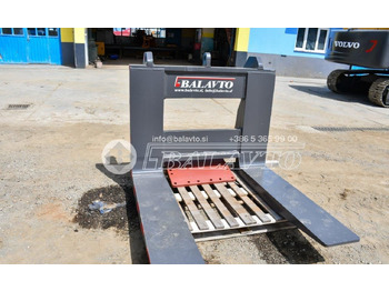 Fourches Balavto Block handling forks for Volvo L220 and L180: photos 2 Fourches Balavto Block handling forks for Volvo L220 and L180: photos 2