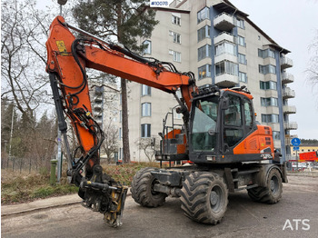 Pelle sur pneus DOOSAN DX165W