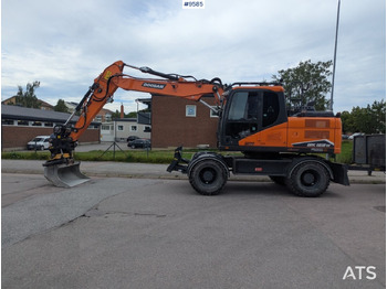 Pelle sur pneus Excavator Doosan DX160W-7 with tipper (SEE VIDEO): photos 2