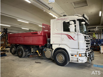 Scania R560 with laxo lock and plow equipment en leasing occasion Scania R560 with laxo lock and plow equipment: photos 2