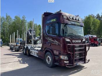 Camion grumier SCANIA R 580