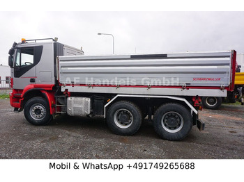 Camion benne Iveco Trakker 500 BL 6x4 *Retarder/11m³/Wechselkipper: photos 3