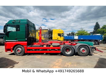 Camion ampliroll, Camion grue MAN TGX 26.440 XLX BL 6x2 *Retarder/MEILLER-RK-20.65: photos 5