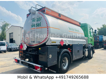 Camion citerne Scania R440 Rohr  *Retarder/Oben-Unten/2-Kammern/14m³: photos 4