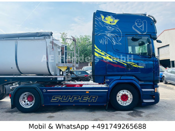 Tracteur routier Scania R580 V8 TopLine LL *Retarder/Standklima/Hydr.: photos 2