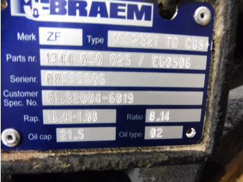 Boîte de vitesse pour Camion ZF 16S2321TD CGS+ INT.: photos 5
