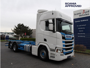 Camion porte-conteneur/ Caisse mobile SCANIA R 500