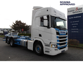 Camion porte-conteneur/ Caisse mobile SCANIA R 500