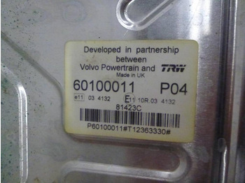 Système électrique pour Engins de chantier Volvo L90 G Motorstyrenhet, voe60100011: photos 2