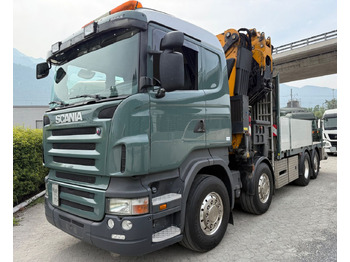 Camion grue SCANIA R 500