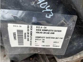 Pneu pour Engins de chantier BKT 12,4-24 12 lagers till Volvo 641 640 642: photos 2