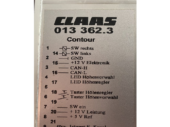 Bloc de gestion CLAAS