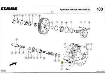 Moteur de translation CLAAS
