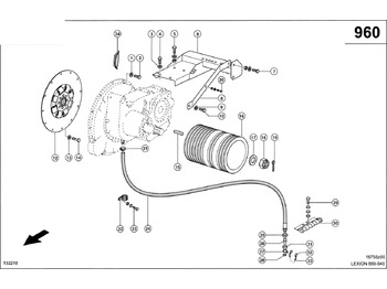 Moteur et pièces CLAAS