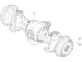 Essieu et pièces CLAAS