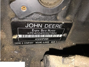 Moteur et pièces JOHN DEERE