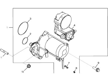 Démarreur JOHN DEERE