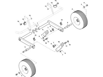 Roue complète JOHN DEERE
