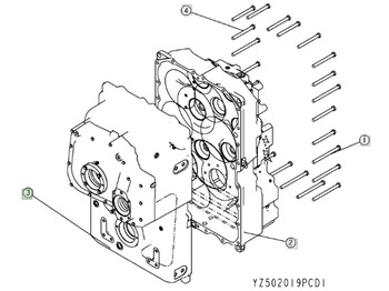Boîte de vitesse JOHN DEERE