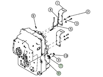 Boîte de vitesse JOHN DEERE