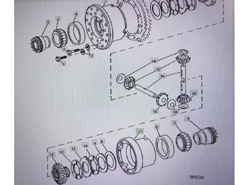 Différentiel JOHN DEERE