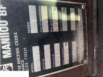 Essieu et pièces MANITOU