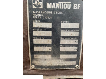 Moteur MANITOU