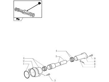 Essieu et pièces NEW HOLLAND