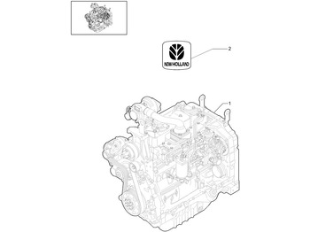 Moteur NEW HOLLAND