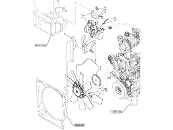 Système de refroidissement NEW HOLLAND