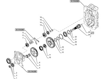 Transmission NEW HOLLAND