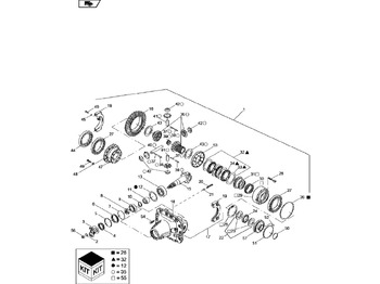 Embrayage et pièces NEW HOLLAND