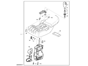 Cabine et intérieur JOHN DEERE
