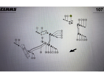 Pièces de rechange CLAAS