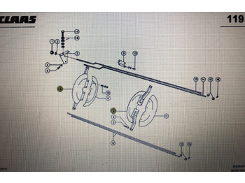 Pièces de rechange CLAAS