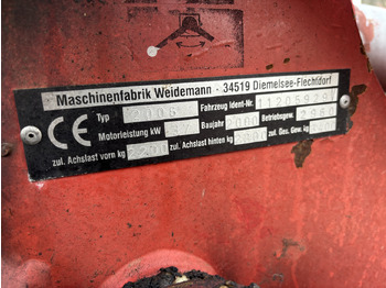 Carrosserie et extérieur WEIDEMANN