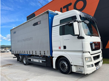 Camion à rideaux coulissants MAN TGX 26.440 6x2 BDF / BOX L=7430 mm: photos 4