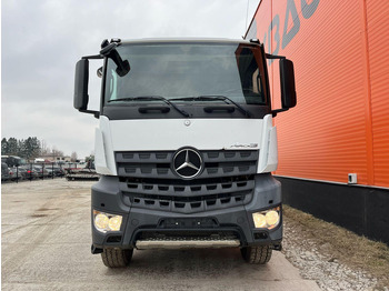 Camion benne Mercedes-Benz Arocs 4151 8x4 BORDMATIC / FULL STEEL / DRUM BRAKES / BOX L=6140 mm: photos 2
