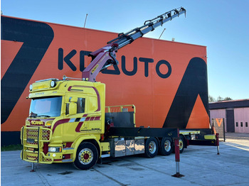 Camion plateau SCANIA G 490