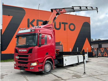 Camion plateau SCANIA R 450