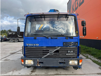 Camion plateau, Camion grue Volvo FL 608 4x2 PK 8200 / BOX L=4249 mm: photos 3