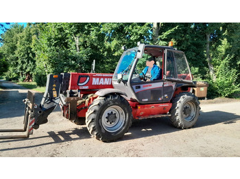 Chargeuse sur pneus télescopique MANITOU MT 1235