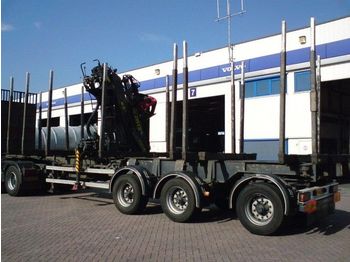 Semi-remorque pour transport de bois Renders ROC 12,27 CC