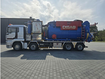 Camion hydrocureur MAN Disab Centurion P210/9 ADR Vacuum suction-blowing: photos 4