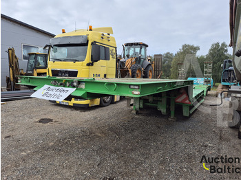 Semi-remorque rideaux coulissants