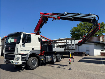 Camion plateau, Camion grue Tatra 6x6x6 Phoenix Fassi F545RA.2.27 L214 V20: photos 4