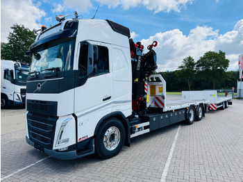Camion plateau, Camion grue Volvo FH540 6x2 Containerpritsche mit F545RA.2.26: photos 2
