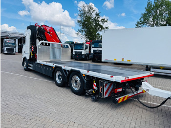 Camion plateau, Camion grue Volvo FH540 6x2 Containerpritsche mit F545RA.2.26: photos 4