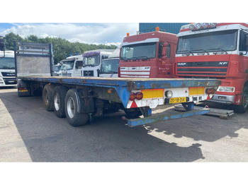 Semi-remorque plateau