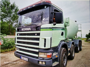 Camion malaxeur Scania 124 420